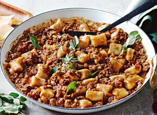 Bárány húsos gnocchi