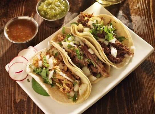 Mexikói csirkés taco