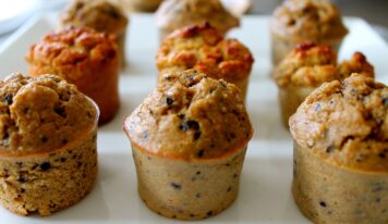 Fetás-olívás muffin