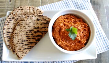 Muhammara – sültpaprikás mártogatós