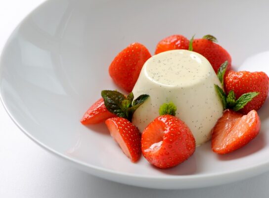 Vaníliás panna cotta