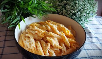 Paradicsomos pestós penne