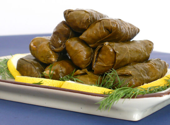 Töltött szőlőlevél