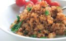 Csirkés, paradicsomos bulgur