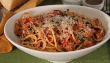 Darált húsos spagetti