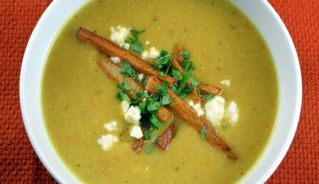 Földimogyoró-krémleves