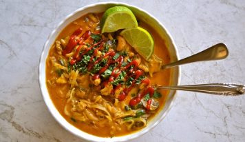 Gyors currys-kókusztejes leves