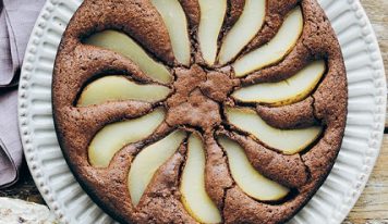 Kakaós-mandulás körtetorta