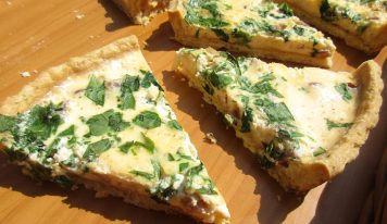 Medvehagymás pite