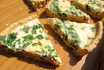 Medvehagymás pite