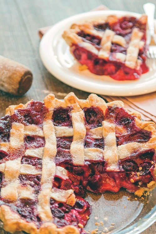 Cseresznyés pite