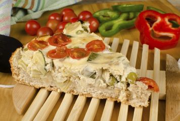 Pikáns pite cukkinivel