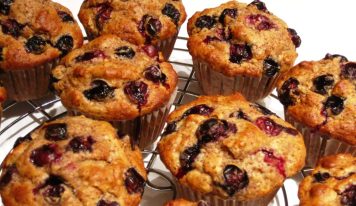 Szőlős muffin