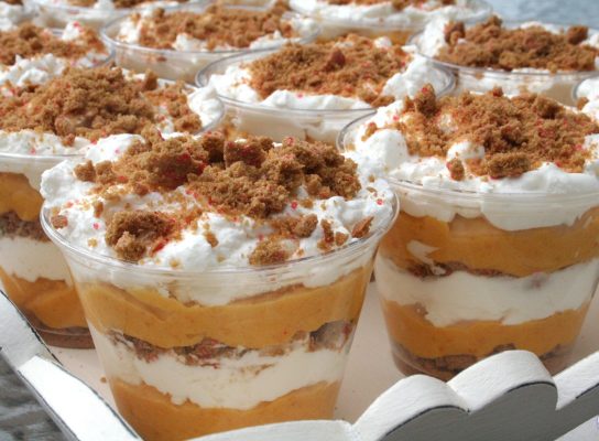 Sütőtökös pohárkrém