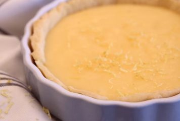 Egyszerű citromkrémes pite