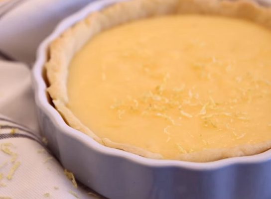 Egyszerű citromkrémes pite