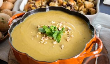 Karfiolos hagymakrémleves