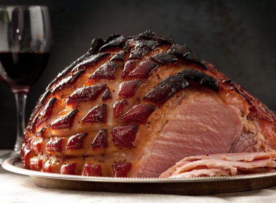 Bőrös csülök glazúrral