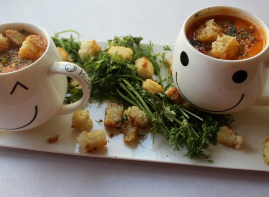 Paradicsomos paprikaleves