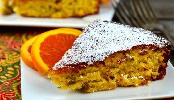 Mandulás narancstorta