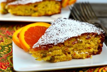 Mandulás narancstorta